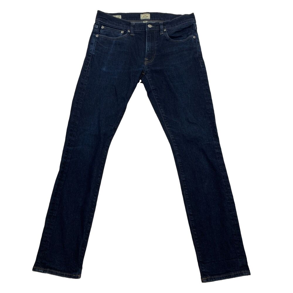 J Crew Jeans Mens 32x32 Blue Indigo Kurabo 250 Japanese Denim Slim Tapered